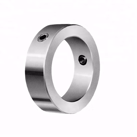 CNC Machining Black Set Screw Split Locking Clamping Shaft Collar