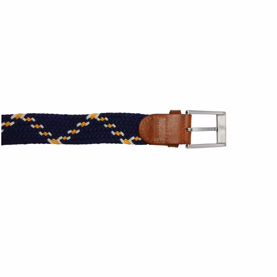 High Quality Pin Buckle Stretch Belts Woven Elastic Belts for Men (35-22001)
