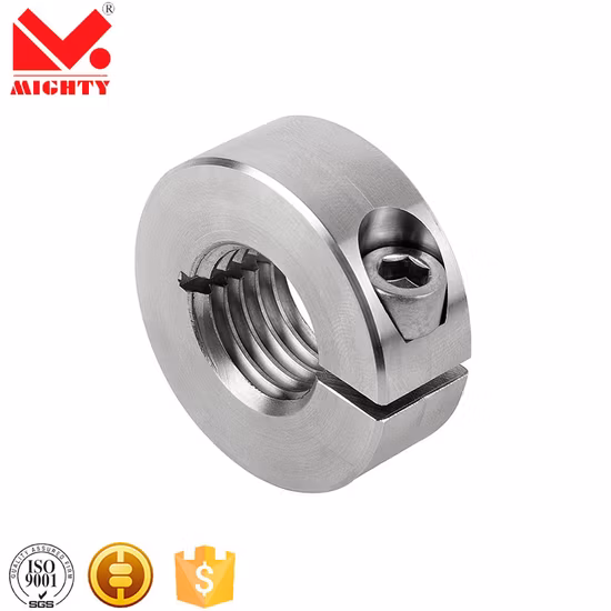 Metric Set Screw Aluminum Shaft Locking Collar and Shaft Mounting Collar