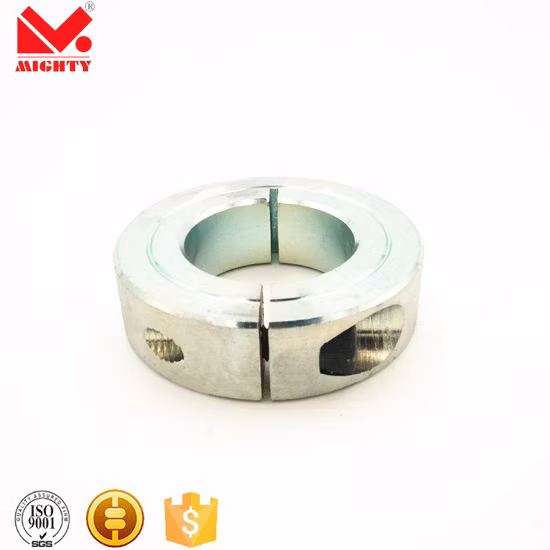 Colarinho dividido único de um