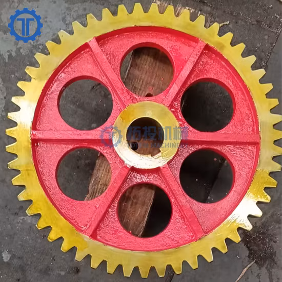 Equipamento industrial 45# engrenagem personalizada cilíndrica de corte de aço